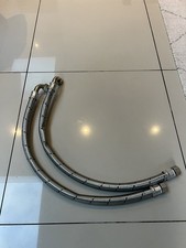 Water Softener Installation Hoses - Steel Braided 22mm 3/4" High Flow