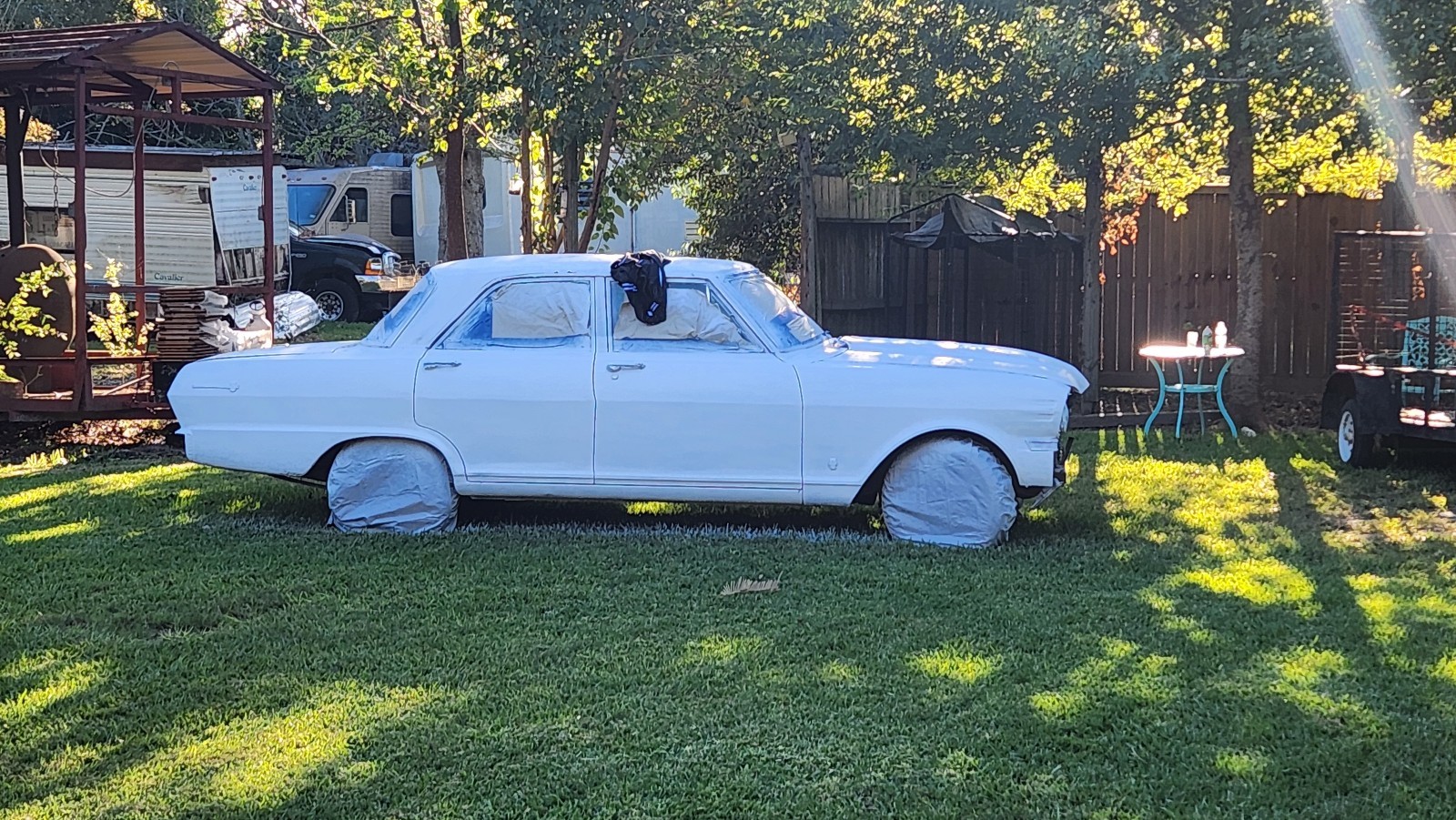 1962 Chevrolet Nova white