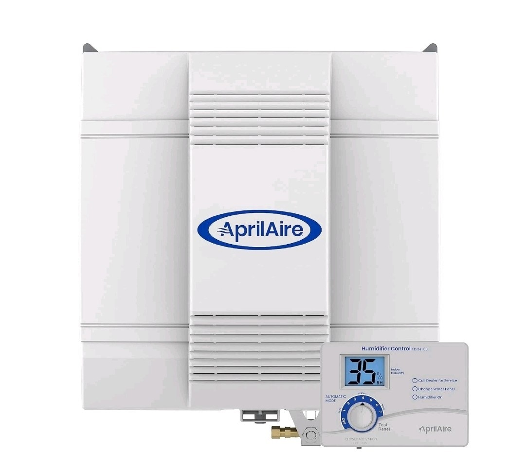 AprilAire 700 Whole-House Humidifier, Automatic Fan Powered Furnace Humidifier
