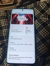 Motorola Edge 2025 Unlocked Smartphone Deep Forest Pattern 256GB/8Ram