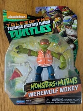 Teenage Mutant Ninja Turtles Monsters & Mutants Werewolf Mikey Michelangelo New