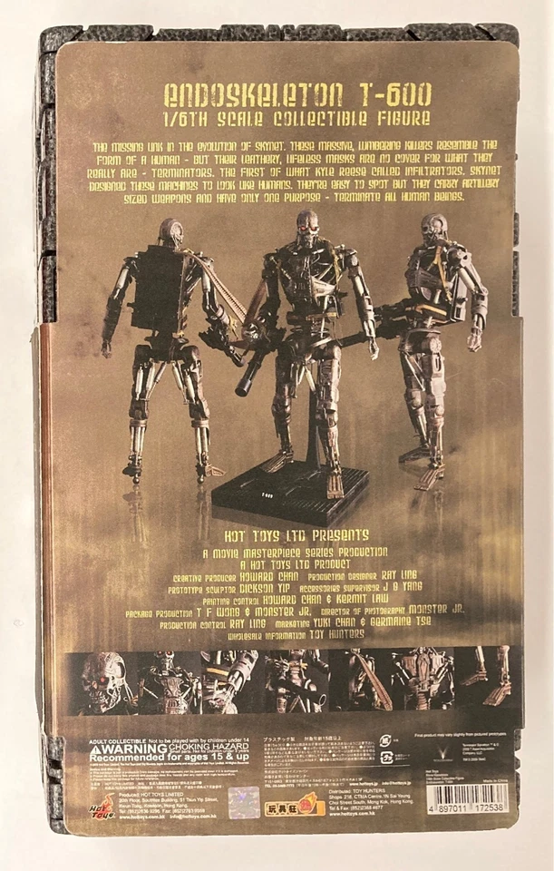 Hot Toys MMS93 T-600 Endoskeleton Terminator Salvation 1/6 Action Figure - Image 2 of 4