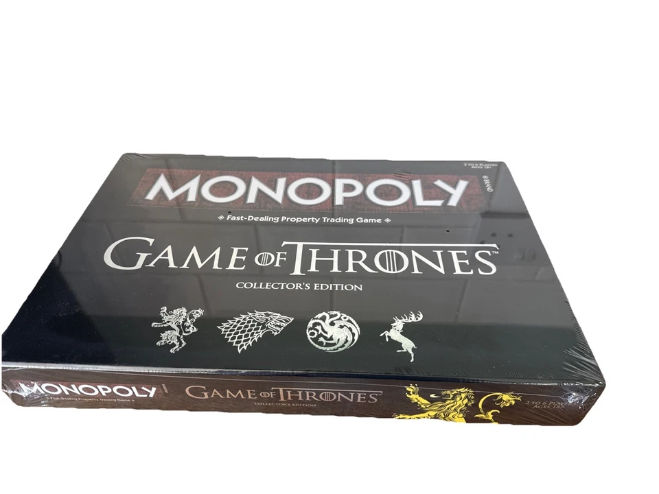 Monopoly Rare Game Of Thrones Collector’s Limited Edition Board Game Complete - Image 4 of 4