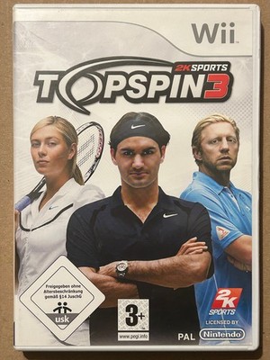 Topspin 3 2K Sports Tennis getestet Nintendo Wii