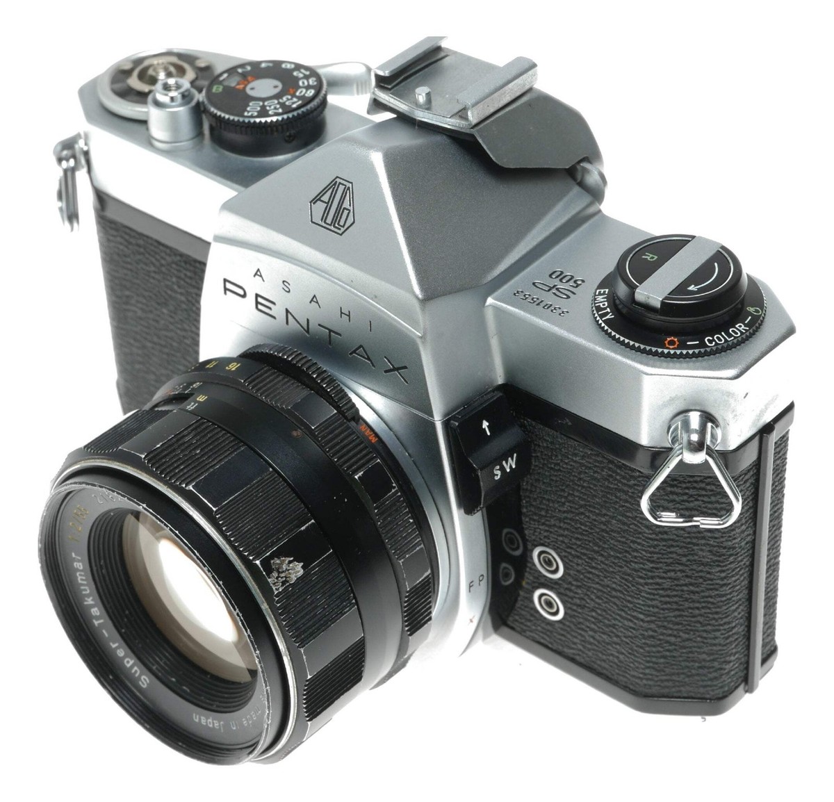Asahi Pentax SP 500 SLR Camera Super - Takumar 1:2/55 Lens | eBay