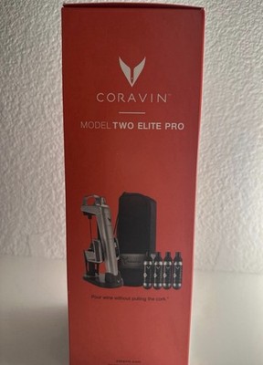 Coravin Model Two Elite Pro Rose Gold Wine Bottle Opener SmartClamps