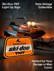 Bombardier Ski Doo TNT Vintage -  Light Up LED Neon Sign MXZ Rev Summit Renegade
