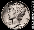 1944 Mercury Dime- Silver- Choice Gem Brilliant Uncirculated Luster #J5778