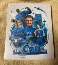 The Fantastic Four First Step 4K ULTRA HD UHD 3D Blu-ray Steelbook English Japan