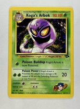 Koga's Arbok 2000 Pokemon Gym Challenge Unlimited Rare #25/132 * Near Mint on eBay