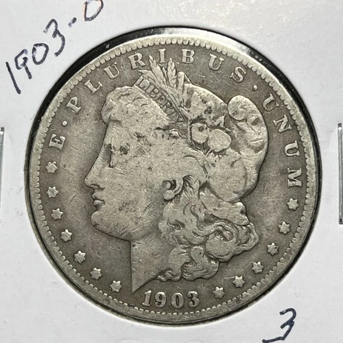 1903-O MORGAN SILVER DOLLAR , VG DETAILS