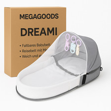 Pliable Lit Bébé Lit de Voyage Avec Moustiquaire Doux Et Respirant De
