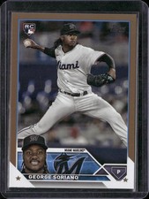 2023 Topps Update #US320 George Soriano Gold #/2023