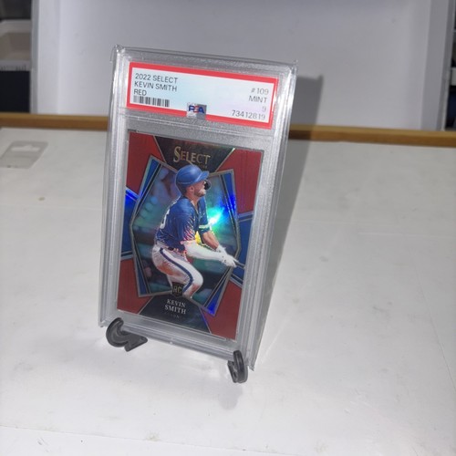 2022 Select Baseball #109 Kevin Smith RC Red /199 PSA MT 9
