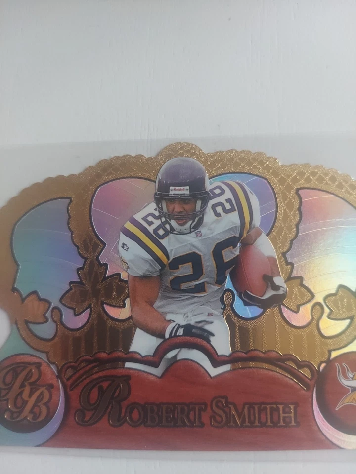 1997 Pacific Crown Royale - Robert Smith #78 Blue Holofoil - Image 4 of 4