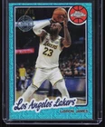 2025 Topps Basketball Aqua Refractor LeBron James #TC-LJ