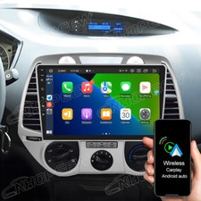 Für Hyundai i20 PB 2008-2011 Android 15 Autoradio Apple CarPlay GPS Navi 2+32GB