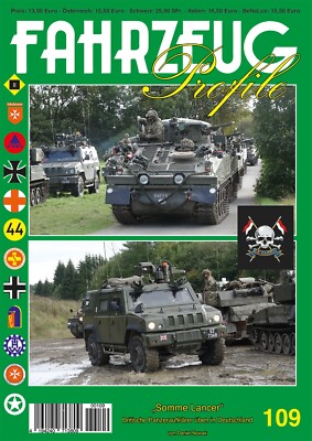 FAHRZEUG Profile 109 Somme Lancer - Britische Streitkräfte üben in Deutschland