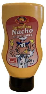 Squeeze Cheese Nacho Cheese Sauce 326g