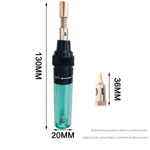 Pluma portátil de hierro de soldadura a gas antorcha eléctrica pistola de encendido de butano herramientas de soldadura - Imagen 4 de 15