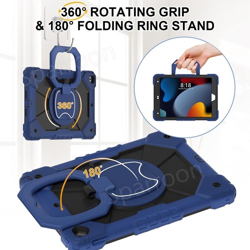 Shockproof Heavy Duty Hard Case for iPad 5/6/7/8/9/10th Gen Air 4 5 Pro 11 2024 - Picture 31 of 126