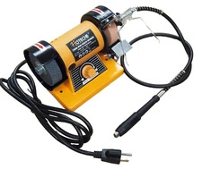 Mini Bench Grinder 3" Variable Speed Rotary Flex Shaft P805301A