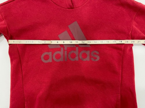 Adidas Pullover Manga Larga Sudadera con Capucha Para Hombre Talla Pequeña - Imagen 13 de 14