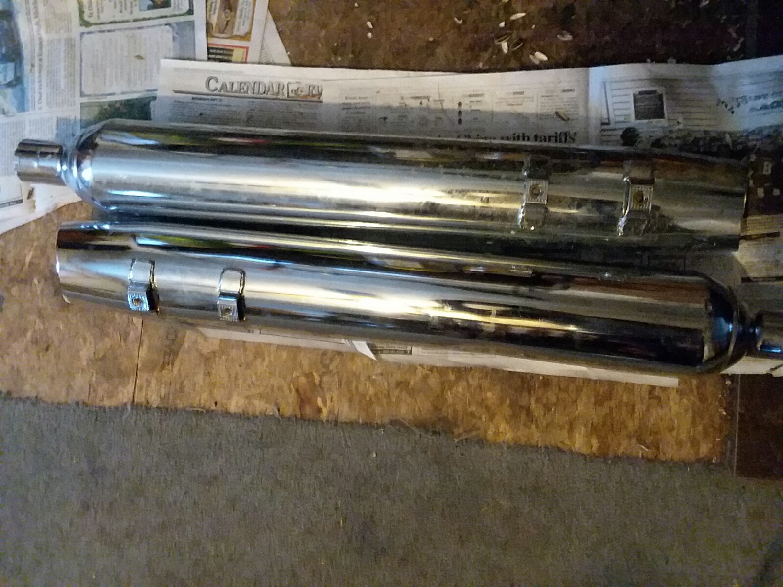 HARLEYDAVIDSON EXHAUST PIPES, (6554798) eBay