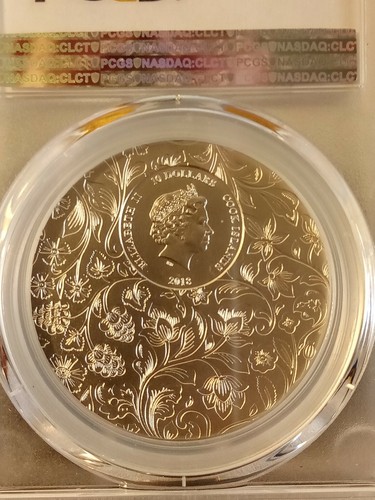 2018 PCGS MS70 Cook Islands Little Secret First Day Of Issue 2 Oz Coin - Picture 4 of 8