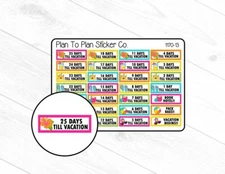 1170-13~~Vacation Countdown Planner Stickers.