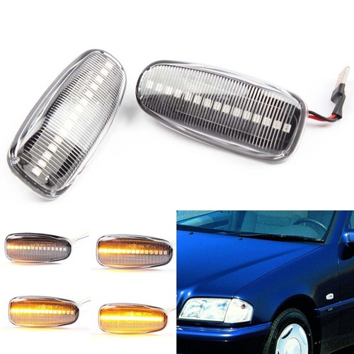 Durable LED Turn Signals for Mercedes W202 W210 W638 Improved Lifespan