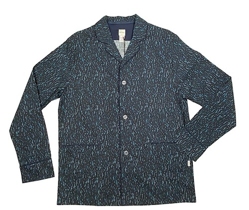Paul Smith Herren Nachtwäsche Pyjama Set Baumwolle blau fallende Striche M neu $ 345 - Bild 2 von 20