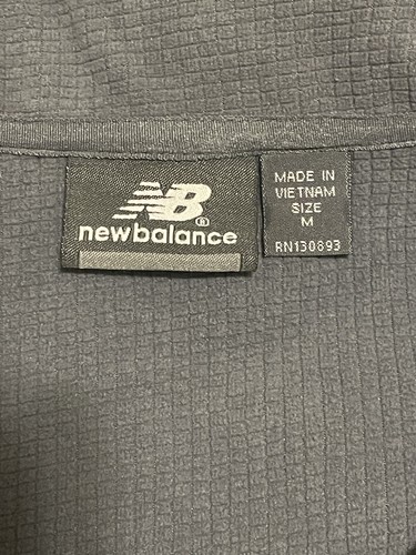 NWT New Balance Fleece Lined Wind & Water Resistant Soft Shell Jacket Gray - Picture 4 of 7