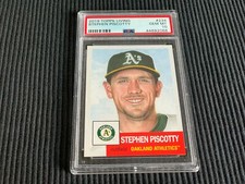 2019 TOPPS LIVING SET #234 STEPHEN PISCOTTY *PSA 10 GEM MINT* ATHLETICS