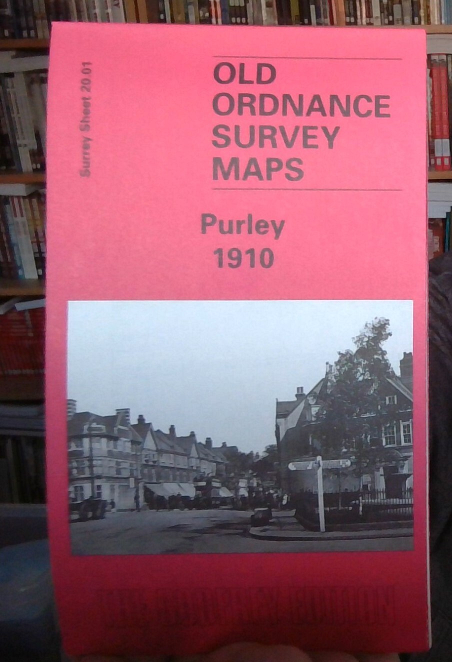 MAP OF Purley 1910 Surrey Sheet 20.01 NEW 9781841510866