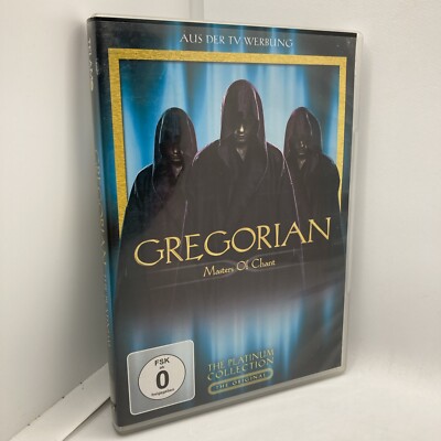 PAL German Language GREGORIAN - THE PLATINUM COLLECTION, MASTERS OF CHANT  DVD