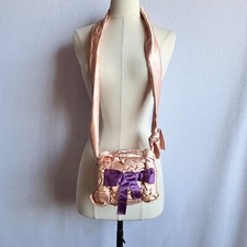 Vintage Pink Satin Children's Muff Handwarmer