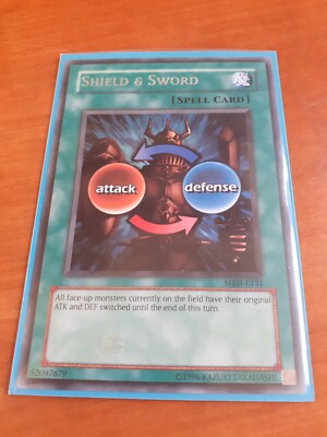 Shield & Sword MRD e131 Rare English (MRD F131)