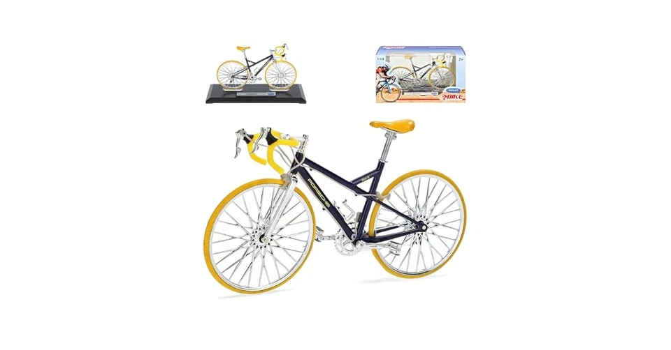 Porsche Bike R Die-Cast Metal w plastic parts Welly 1:10 Bike Collection 62570PW - Image 3 of 4