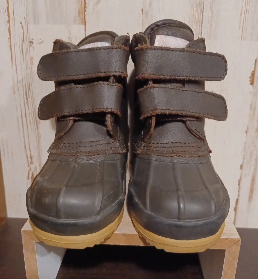 Botas de Nieve Ashby De Colección SPROCKETS Dupont Thermlite Gancho Lazo Niño Pequeño Talla 5M Foto 3 de 4