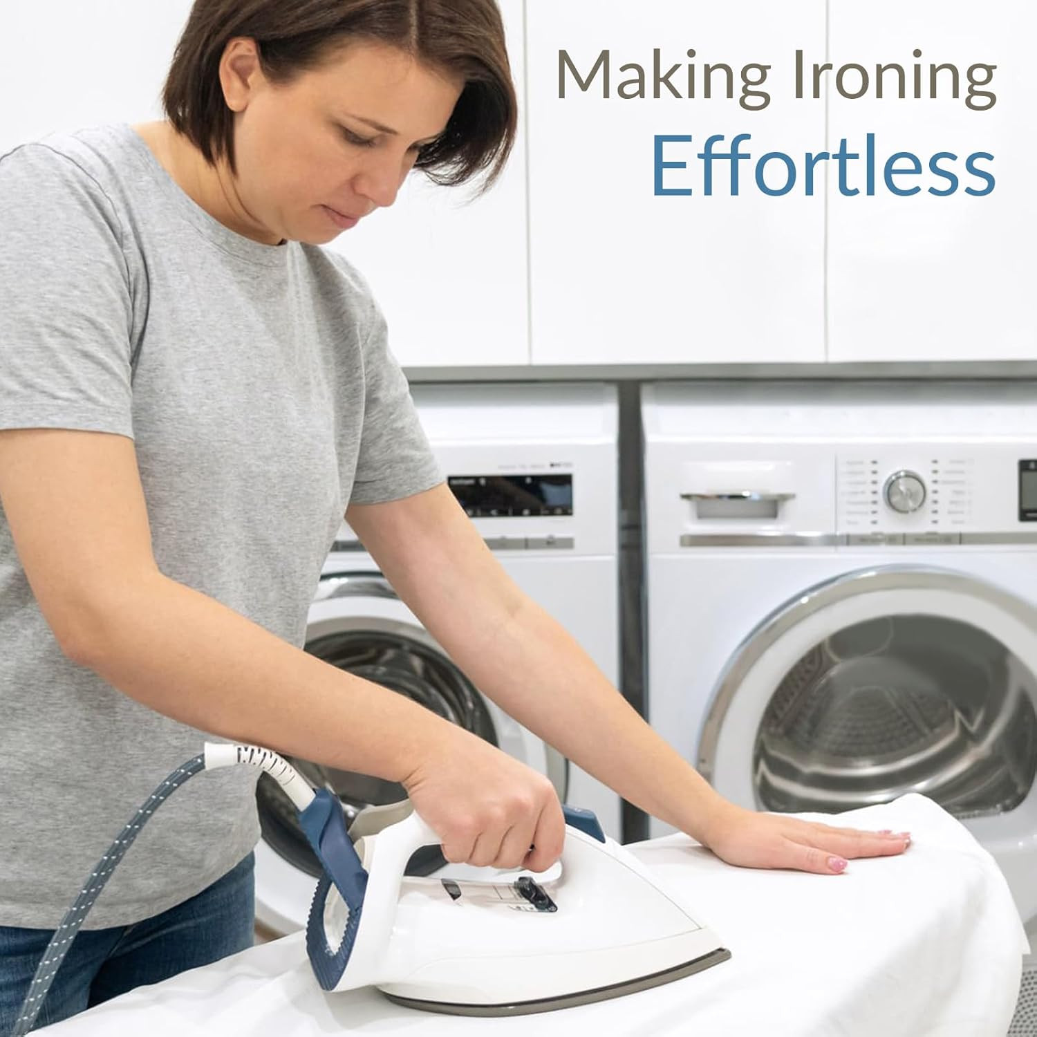 Ironing Board 48" X 15" with Retractable Iron Rest,  Heavy Duty Full Size Iron B