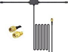 Bingfu 4G LTE SMA Male Adhesive Mount Dipole Antenna for Outdoor Trail Camera