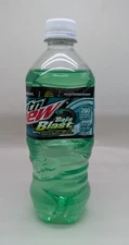 2014 Mountain Dew Baja Blast 20 oz Bottle Unopened Full Baja or Bust Mtn