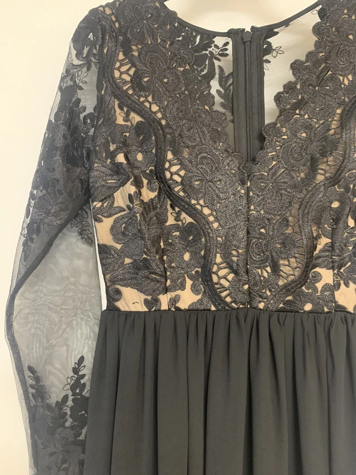 Vestido formal negro Foto 2 de 4