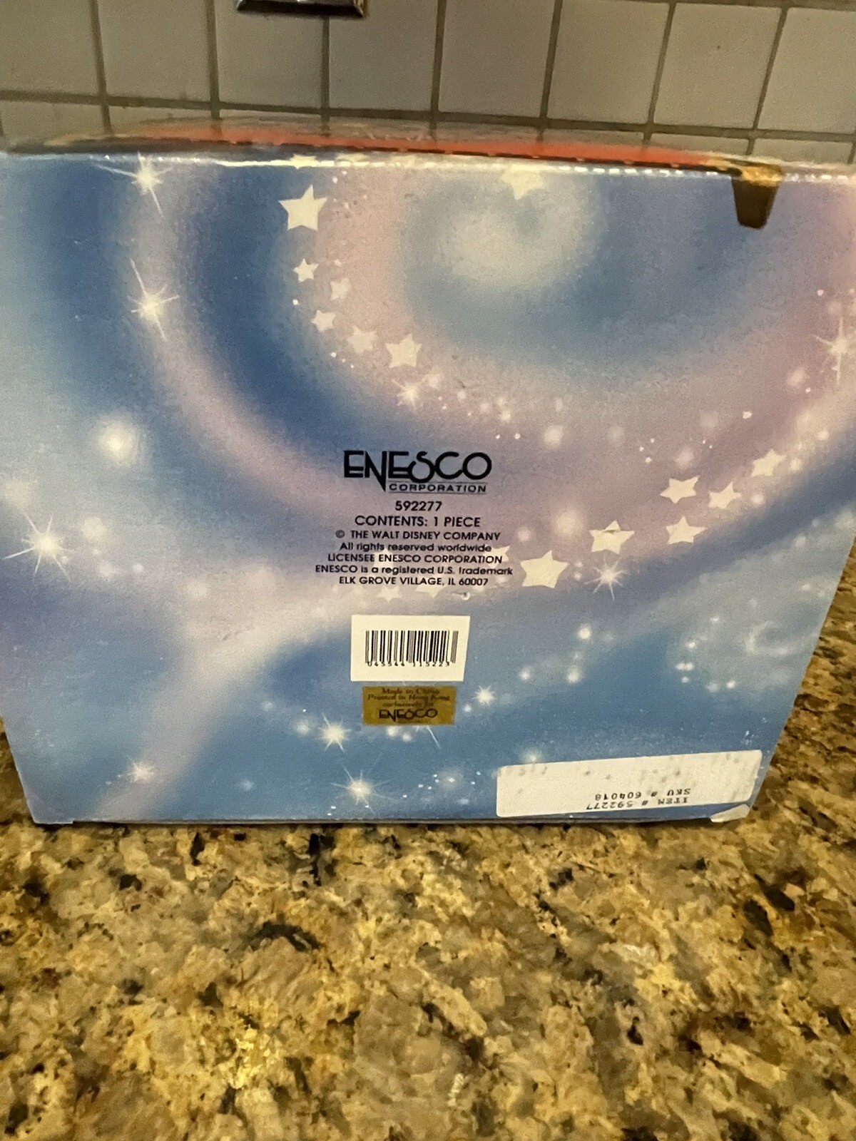 ULTRA RARE ENESCO DISNEY MICKEY’S MAGIC TOY CHEST MUSIC BOX IN ORIG BOX