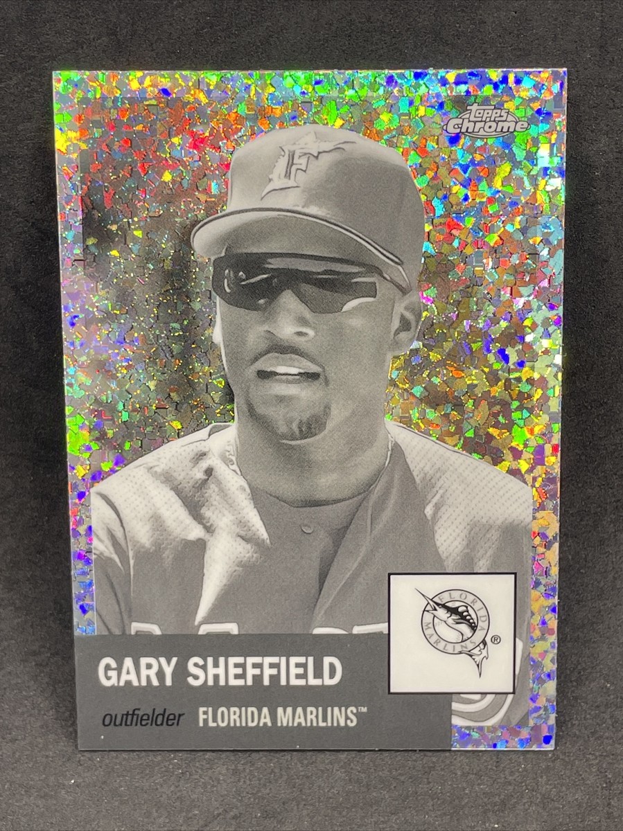 topps chrome black gary sheffield ゲイリー シェフィールド 直筆