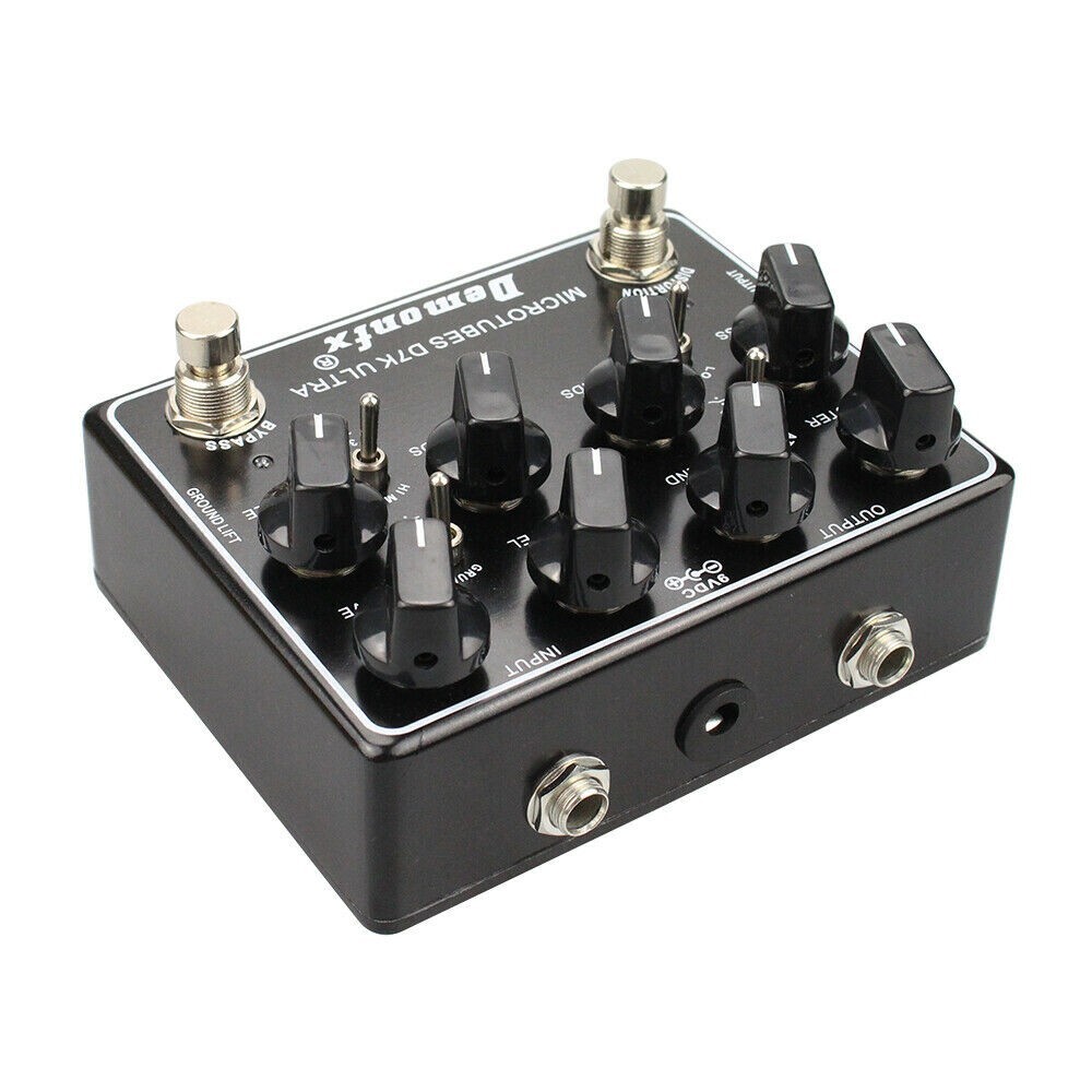 ベース DemonFX Microtubes D7K ULTRA DemonFX Microtubes D7K High quality Bass Effect Pedal Ultra