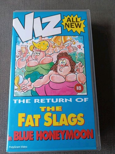 Viz - The Return of the Fat Slags in Blue Honeymoon VHS Video EXCELLENT Con 084 - Picture 6 of 6