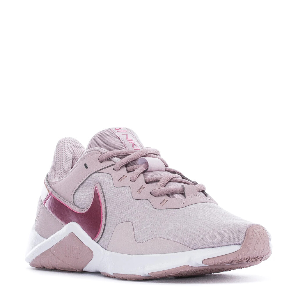 nike berry red legend essential 2 training trainers