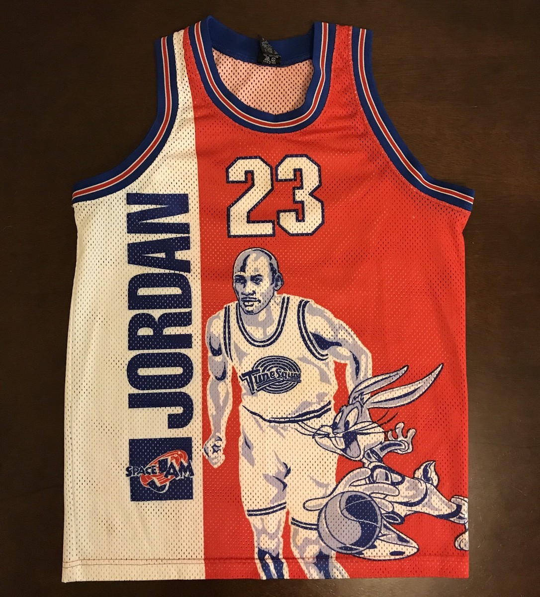 Vintage 1996 Space Jam Michael Jordan Bugs Bunny Tune Squad